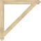Ekena Millwork Traditional Arts & Crafts Rough Sawn Bracket, Douglas Fir, 4"W x 42"D x 42"H BKT04X42X42TRA03RDF - alternate 2